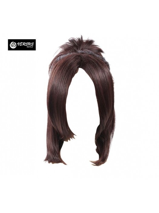 Parrucca Maschera Carnevale Simil Attack on Titans Wig Cosplay Hanji ATITAN06WIG